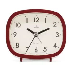 Acctim Hilda Shiraz Red Alarm Clock