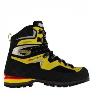 Karrimor Alpiniste Mens Mountain Boots - Black/Yellow