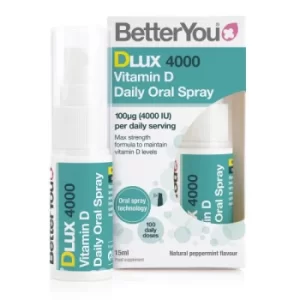 BetterYou Dlux 4000 Oral Spray 15ml (Case of 6)