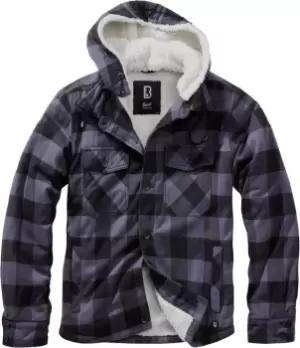 Brandit Lumber Jacket, black-grey, Size 2XL, black-grey, Size 2XL