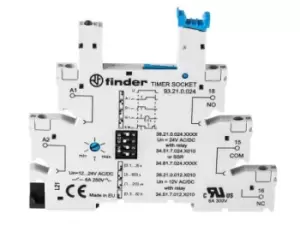 Finder 93 Relay Socket for use with 34.51 Series Relay 5 Pin