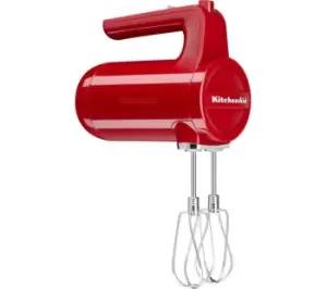 KitchenAid Cordless 7 5KHMB732BER Hand Mixer - Empire Red