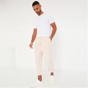 I Saw It First Mens Loose Cropped Chinos - Pink
