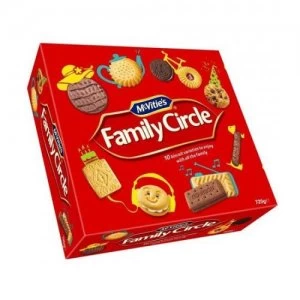 McVities Family Circle Assorted Biscuits 620g