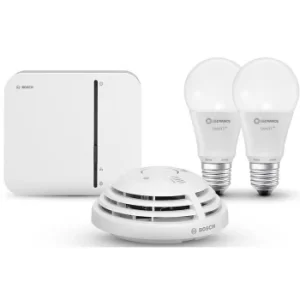 Bosch Home Smoke Alarm Starter Kit with LEDVANCE Smart+ Lamps