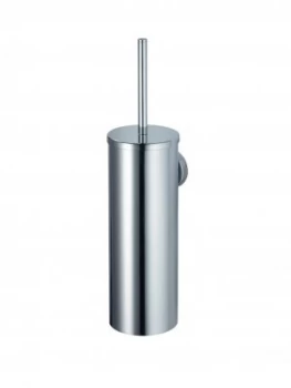 Aqualux Kosmos Wall-Mounted Or Free-Standing Toilet Brush Holder - Chrome