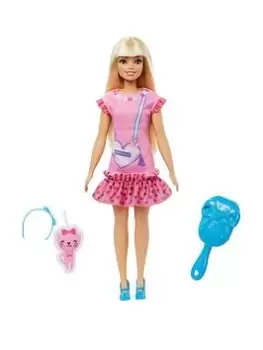 Barbie My First Barbie &ldquo;Malibu&rdquo; Soft Body Doll and Accessories, One Colour