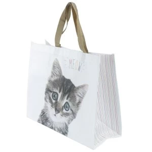Cute Cat Design Durable Reusable Shopping Bag