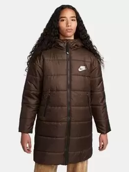 Nike Nsw Synthetic Repel HD Parka - Brown, Size XL, Women