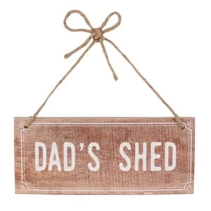 Dad's Shed MDF Sign