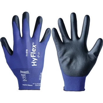11-618 Hyflex Multi Purpose Palm-side Coated Gloves - Size 9