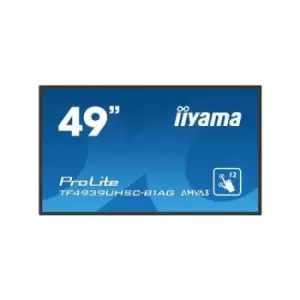 iiyama 49" ProLite TF4939UHSC-B1AG 4K Ultra HD LED Touch Screen Monitor