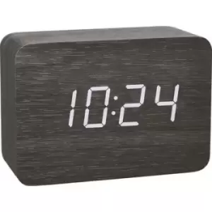 TFA Dostmann 60.2549.01 Radio Alarm clock Wood, Dark brown Alarm times 1
