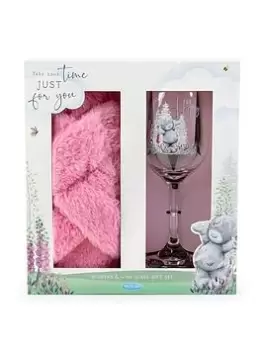 Me To You Slippers & Wine Gift Set, One Colour, Women