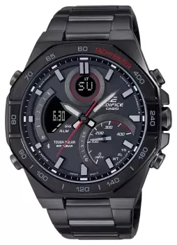 Casio ECB-950DC-1AEF Edifice Black Dial Black Stainless Watch