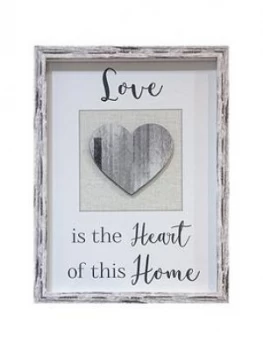 Arthouse Love Heart 3D Framed Print