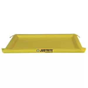 Justrite Universal sump tray, flexible, external height 51 mm, sump capacity 151 l