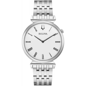 Bulova 96A232 Women&apos;s Classic White Dial Wristwatch