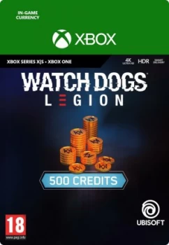 Watch Dogs Legion 500 Credits Pack Xbox One Series X