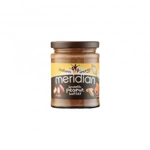 Meridian Natural Smooth Peanut Butter - No Added Sugar and Salt - 280g