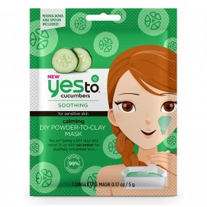 yes to Cucumbers Calming DIY Powder-to-Clay Mask 5g
