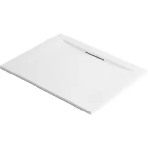 Mira Flight Level Rectangle Anti-slip Shower Tray 1200 x 800mm in White Acrylic