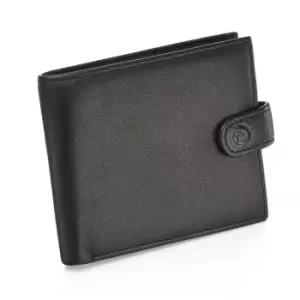Fred Bennett Black Leather Wallet Coin Purse W014