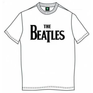 The Beatles Drop T White T-Shirt XXX Large