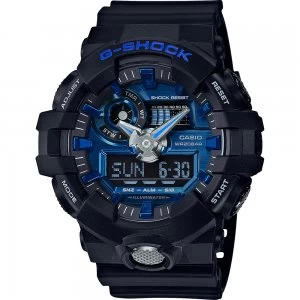 Casio G-SHOCK Standard Analog-Digital Watch GA-710-1A2 - Black