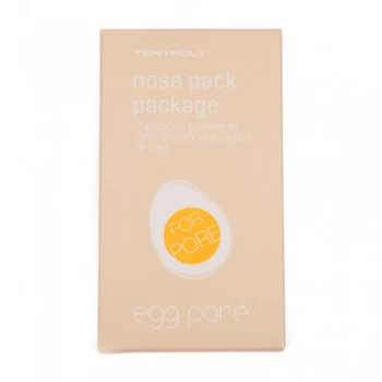 TONYMOLY Egg Pore Nose Pack Package 7pcs
