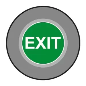 'exit' Floor Graphic (400mm Dia)