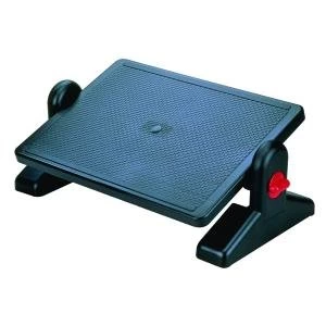 Q-Connect Footrest Black Platform Size 540 x 265mm 29200-70