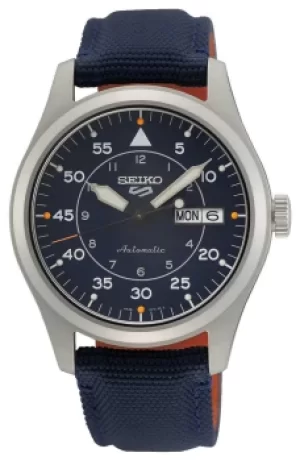 Seiko 5 Sports Military Flieger Automatic Blue Dial Blue Watch