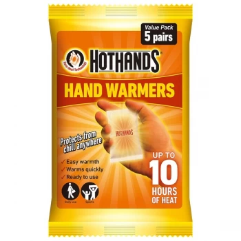Hot Hands Hand Warmers - Pack of 5 Pairs