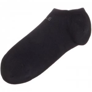 Elle Bamboo 2 pair pack trainer socks - Black