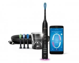 Philips Sonicare DiamondClean Smart Sonic Electric Toothbrush With App HX992412 Black