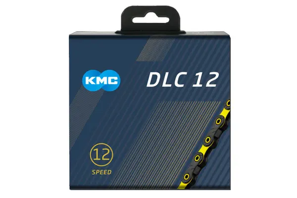 KMC DLC12 Chain 12S 126 Links - Yellow