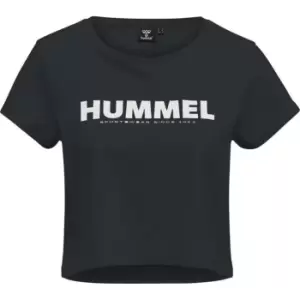 Hummel Legacy Crop Top Womens - Black