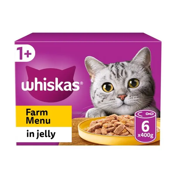 Can Cij Poultry Selection 4x6Pk 390g - 161292 - Whiskas