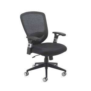 Arista Fusion High Back Mesh Chair With Lock and Tilt Black KF73906