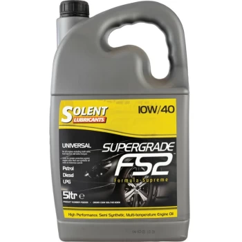 10W/40 Semi Synthetic Engine Oil 5LTR - Solent Lubricants Plus