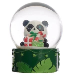 Christmas Panda Waterball Snow Globe