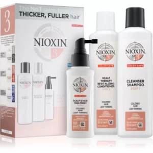 Nioxin System 3 Color Safe Gift Set III. (For Colored Hair) Unisex