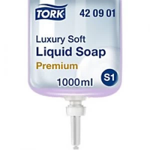 Tork Hand Soap 1 L S1 Premium Liquid Pack of 6