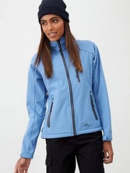 Trespass Bela II Softshell Jacket - Denim Blue, Denim Blue, Size L, Women