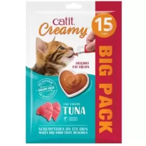Catit Creamy Tuna Cat Treat 15pk
