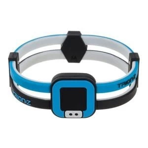 Trion Z DuoLoop Magnetic Therapy Bracelet Black Azure-Medium