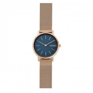 Skagen Signatur Watch - Rs Gold/Blue