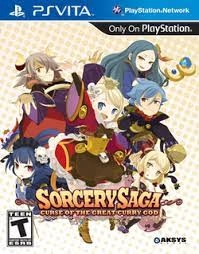 Sorcery Saga Curse of the Great Curry God PS Vita Game