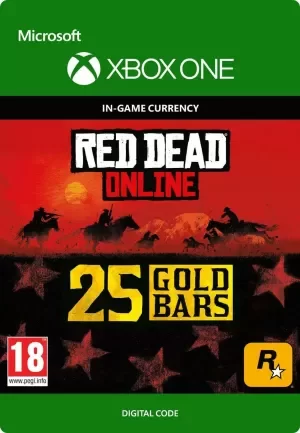 Red Dead Redemption 2 25 Gold Bars Xbox One